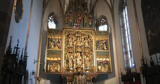 Schnatterpeck Altar in der Pfarrkirche Niederlana